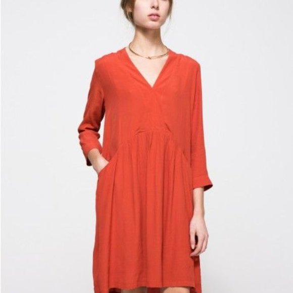 Just Female  from Need Supply Orange dress - Picture 1 of 7